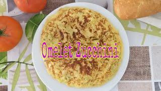 How To Make Zucchini Omelet  Tortilla de Calabazin