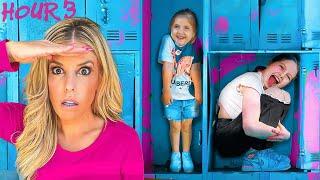 Extreme Hide and Seek in Abandoned School ft Rebecca Zamolo Jordan Matter