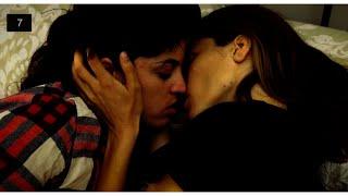 16  Behind the scenes in LESBIAN CONTACT ️‍ LESBIAN MOVIES kiss