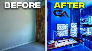 Transforming EMPTY Room into $30000 DREAM Gaming Setup