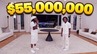 Kai Cenats $55000000 Mafiathon House Tour ft. Lil Uzi Vert