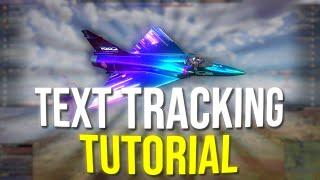 Montage Tutorial - Motion Tracking Text With After Effects