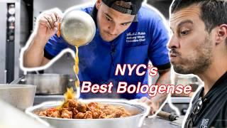 NY Chef Serves My Guests The Greatest Bolognese  Sunday Supper Ep. 2