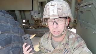 PMCS 88M AIT Training Aid on M1083A1