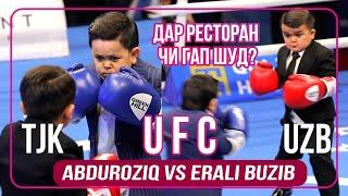 Бой  Абдурозик vs Эрали и Хасбик UFC ABDUROZIQ vs ERALI BUZIB Дар Тошкент 2022