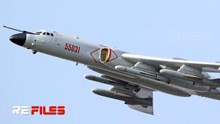 Tense 2 China H-6 bombers intercepted by US jets over Miyako Strait