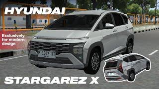 RILISSS  Hyundai stargazer x style 2023 free download  Mod bussid  bus simulator indonesia