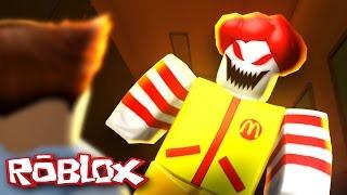 Roblox Adventures  Escape the Fast Food Restaurant Obby  Escaping Evil Ronald the Clown