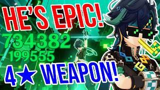 C0 Kinich is EPIC Genshin Impact 4 Weapon Showcase