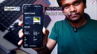 22  Initial Setup of Nothing OS 2.5.2 on Redmi Note 11 - Android 14