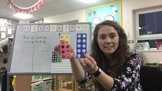 Number bonds to 10 using Numicon