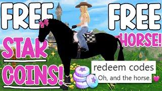 *WORKING* FREE STAR COINS CODE FREE HORSE CODE & FREE STAR RIDER CODE STAR STABLE 