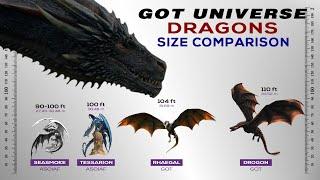 House of the Dragon SIZE COMPARISON