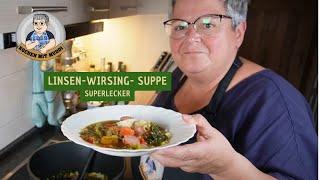 Linsen-Wirsingsuppe