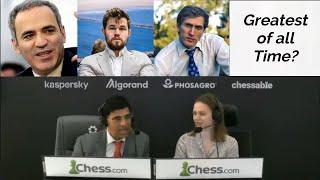 Vishy Anand on Best Chess Player Ever - I Usually Just Say Fischer But...