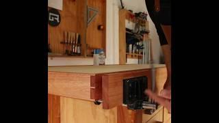 Woodworking workbench top #woodworking #woodwork #ideas #asmr #shorts