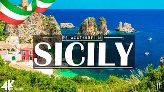 Beautiful Sicily 4K • Relaxing Italian Music Instrumental Romantic • Video 4K UltraHD