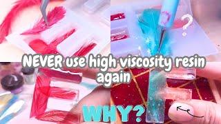NEVER use High Viscosity Resin again and heres WHY? • how I clean my silicon cups aand molds?