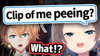 Hals Reaction To Matsuris PeePee-Beer Clip Is PRICELESS【Hololive】