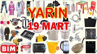 BİMde YARIN NELER VAR  BİM 19 MART CUMA AKTÜEL ÜRÜNLER KATALOĞU  CANLI ÇİÇEK DAHİL HER ŞEY