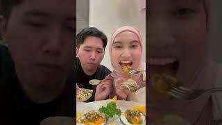 Pertama kali dira dan mas awan cobain oyster