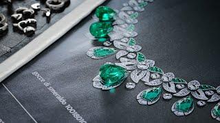 Acanthus Emerald necklace  Mediterranea High Jewelry Collection