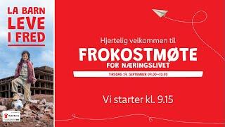 Frokostseminar TV-aksjonen Redd Barna