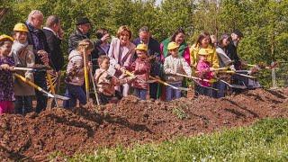 Spatenstich für das Kinderhospiz nestwärme 