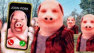 John Pork Nextbot is calling 5 Clones Attack