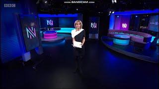 Emily Maitlis - Black Tights & Boots - 4521