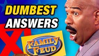 DUMBEST Family Feud answers 1st season