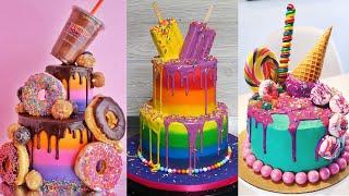 More Colorful Cake Decorating Compilation  Most Satisfying Cake Videos