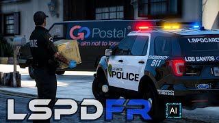 Rude Package Lady  GTA 5 LSPDFR