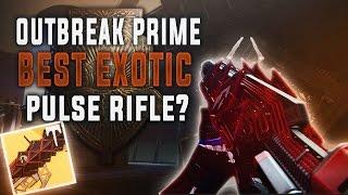 Destiny OUTBREAK PRIME BEST PVP EXOTIC PULSE RIFLE THE STATS ARE A LIE