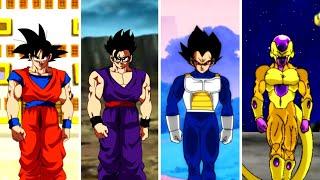 Evolution of Goku vs. Gohan vs. Vegeta vs. Frieza
