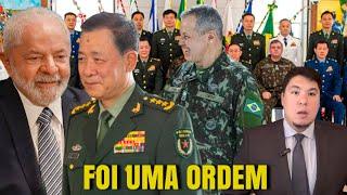 LULA OBRIGOU O EXÉRCITO A CONVIDAR MILITARES CHINESES PARA EVENTO NO BRASIL  VPN 37