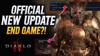 Diablo 4 Just Got A NEW PATCH UPDATE Dungeon Buffs?