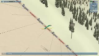 Deluxe Ski Jump 4  New World record Rysy HS700 882m landed