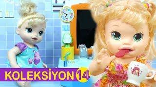 Baby Alive Oyuncak Bebekler Diş Temizleme Oyun Hamuru Kurabiye Yapımı  Koleksiyon 14. Bölüm