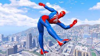 GTA 5 SPIDERMAN Ragdolls Compilation Episode 08 Euphoria Physics Showcase