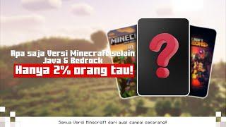 HANYA 2% orang yang tahu versi ini Semua versi Minecraft selain Java dan Bedrock?