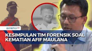 Terbaru Tim Forensik Simpulkan Kematian Afif Maulana karena Jatuh Bukan Dianiaya