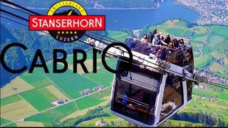 CabriO Stanserhorn Switzerland Cable Car  Travel Guide 4K