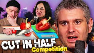 Cutting Things In Half Game Show - H3 Crew Competition