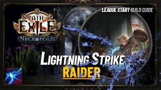 Lightning Strike Raider League Start Build Guide  PoE 3.24