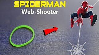 spiderman web shooter kaise banate hain  how to make a spiderman web shooter at home 