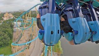 Lets Ride Some Roller Coasters  Kraken Mako & Manta + Lunch At The All New Lakeside Grill