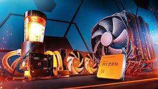 Проблема современных процессоров на примере Ryzen 7 5800x что отводит тепло быстрее? СВО или Кулер?