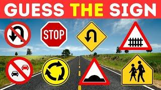 Ultimate Road Sign Quiz 2024 Traffic Signs & Driving Knowledge Test  The Quiz Ocean