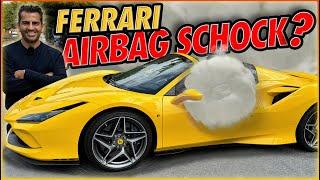  Airbag SCHOCK bei dem Ferrari F8 Spider  Darf so etwas passieren Hamid Mossadegh #ferrari